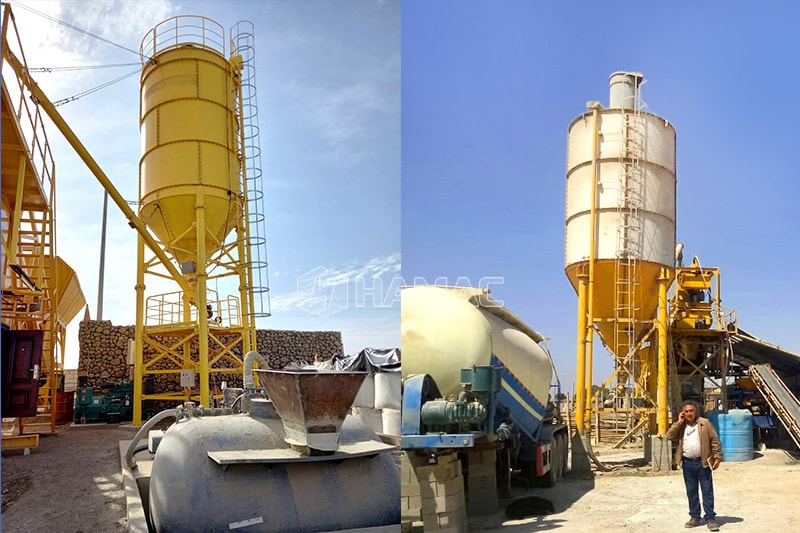 Silo xi măng các kích cỡ khác nhau để chứa xi măng