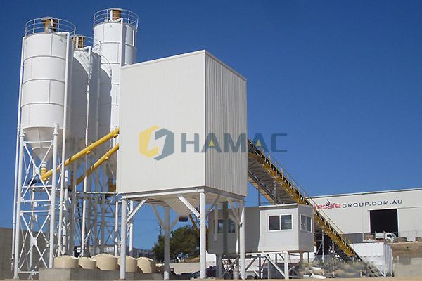 HZS180 Concrete batching plant in Australia