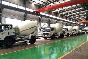 8m3 ​Concrete transit mixers in Kazakhstan