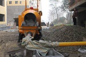 15m3 Concrete Mixer With Pump in Botswana